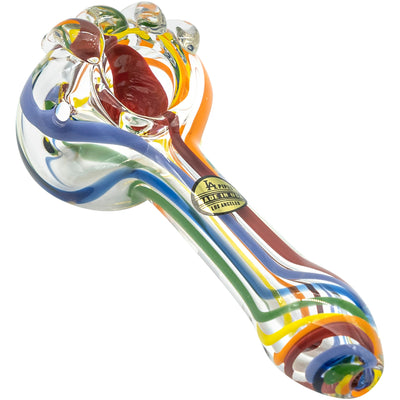 LA Pipes Rainbow Ripper Spoon Pipe - Headshop.com