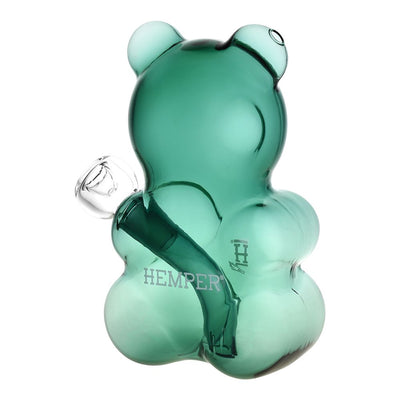 Hemper Gummy Bear Glass Water Pipe - 6.5" / 14mm F - Headshop.com