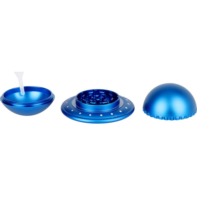 UFO Aluminum Grinder - 3pc / 1.8" / Colors Vary