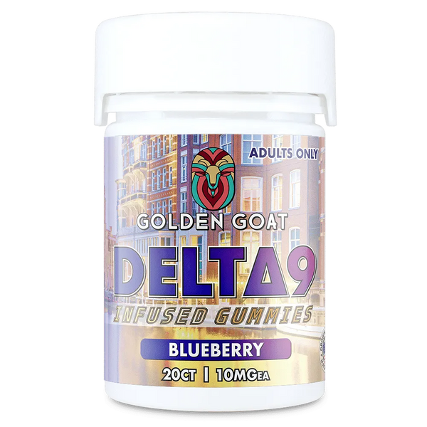 Delta 9 Infused Gummy Squares – Blueberry