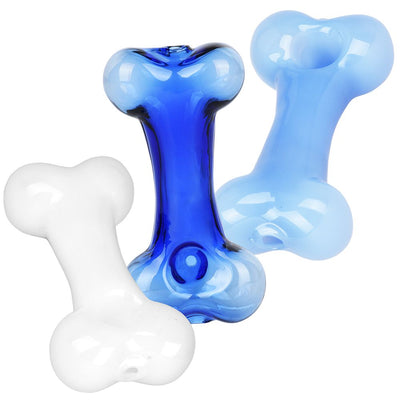 Fido's Fancy Glass Hand Pipe - 4" / Colors Vary