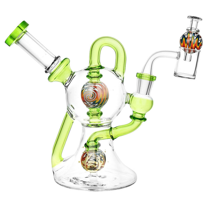 Pulsar Top Down Recycler Kit w/ Ball Cap | 7" | 14mm F - Headshop.com