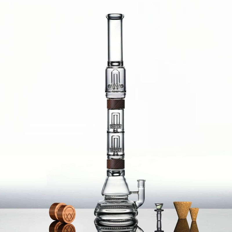 23" Voyager + Dual Perc Bong - Headshop.com