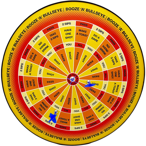 Booze 'A' Bullseye Magnetic Dart Game