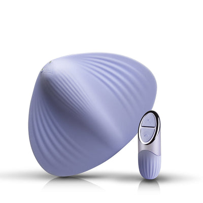 NIYA 5 Rechargeable Remote-Controlled Silicone Multi-Use Massager Cornflower