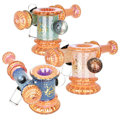 Pulsar Looking Glass Side Car Bubbler Pipe - 5" / Colors Vary - Headshop.com