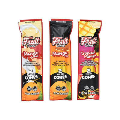 Fruit Cuts Infused Cones | 2pc | 10pk