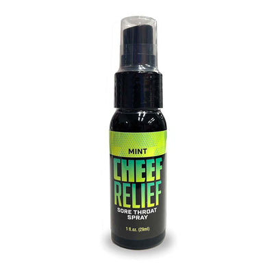 Cheef Relief Throat Spray Mint 1 oz. - Headshop.com