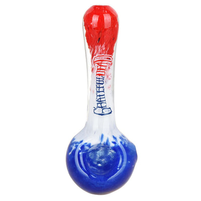 Grateful Dead x Pulsar Grateful Frit Glass Spoon Pipe - 4.5"