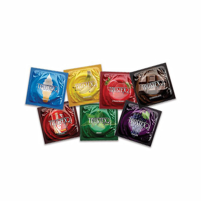 Trustex Flavored Condom (Assorted/144 Per Display)