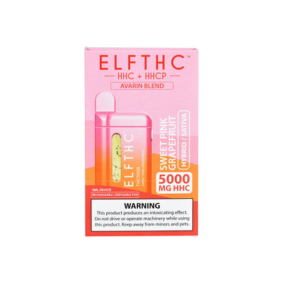 ELFTHC Avarin Blend HHC + HHCP Disposable | 5mL | 5pc Display - Headshop.com