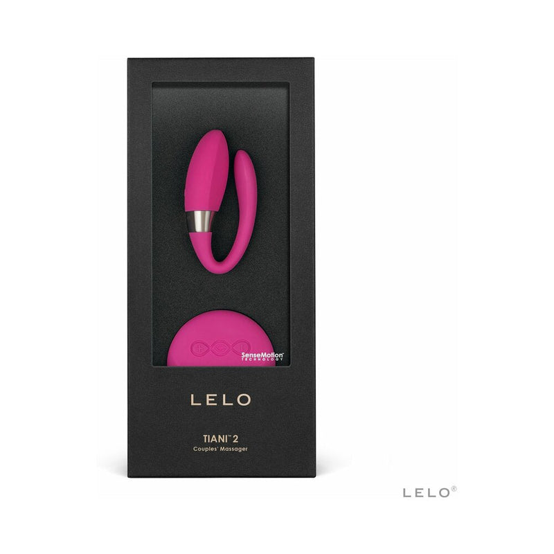 LELO TIANI 2 Rechargeable Dual Stimulation Couples Vibrator with Remote Cerise