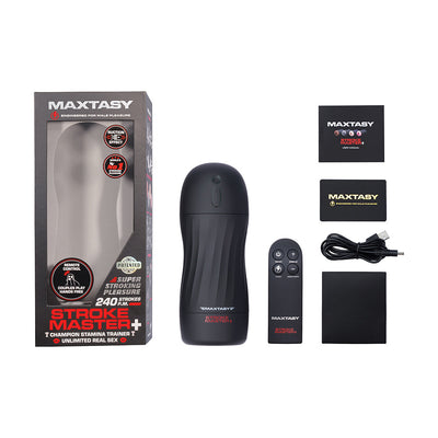 Maxtasy Stroke Master Realistic With Remote Nude Plus