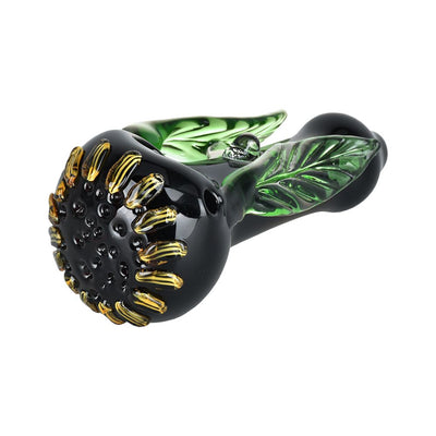 Sunflower Glass Hand Pipe - 4.5" - Headshop.com