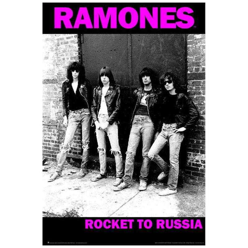 Ramones Rocket to Russia Poster - 24"x36" - Headshop.com