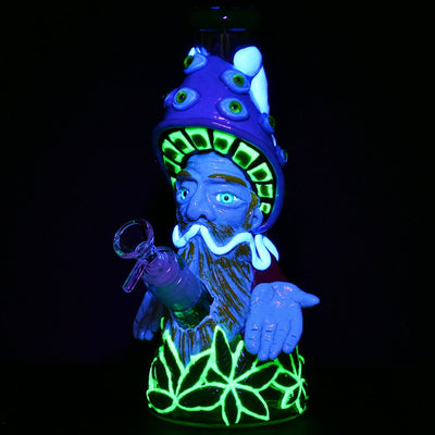 Pulsar Artist Series Glow Beaker Water Pipe | 9.5" | 14mm F