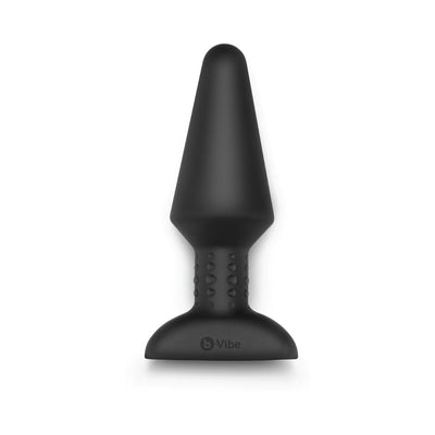 b-Vibe Rimming XL Rotating and Vibrating Remote Control Plug Black