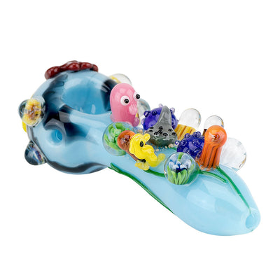 Empire Glassworks Spoon Pipe - 4.75" / Great Barrier Reef - Headshop.com