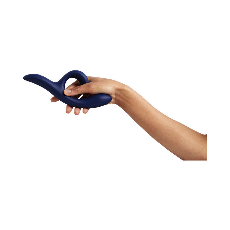 We-Vibe Nova 2 Rechargeable Flexible Silicone Rabbit Vibrator Midnight Blue