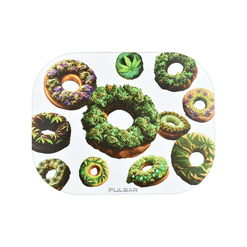 Pulsar Mini Magnetic Rolling Tray Lid - Forbidden Donuts / 7"x5.5" - Headshop.com