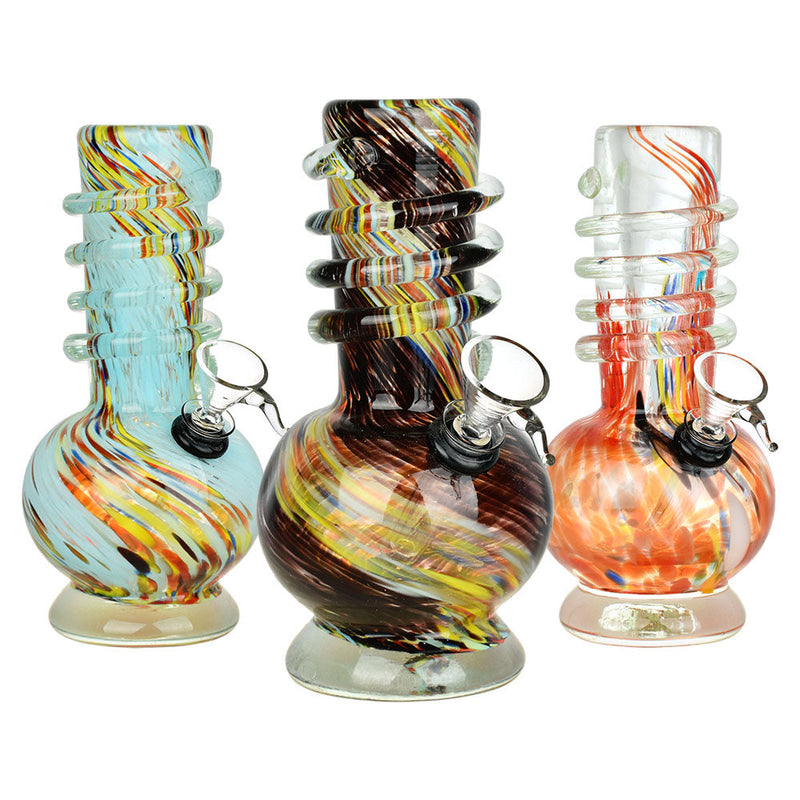 Out Of The Void Soft Glass Water Pipe - 6.5" / Colors Vary - Headshop.com