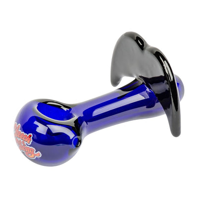 Cheech & Chong Glass Moustache Ride Spoon Pipe | 4"