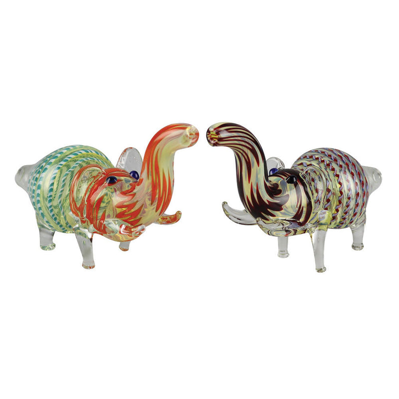 Elephant Glass Hand Pipe - 5.5" - Headshop.com