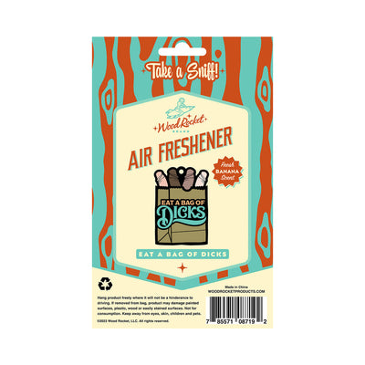 Wood Rocket Air Freshener Bag of Dicks