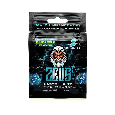 Zeus Plus Male Supplement Gummies Pineapple 2pk (24/DP)