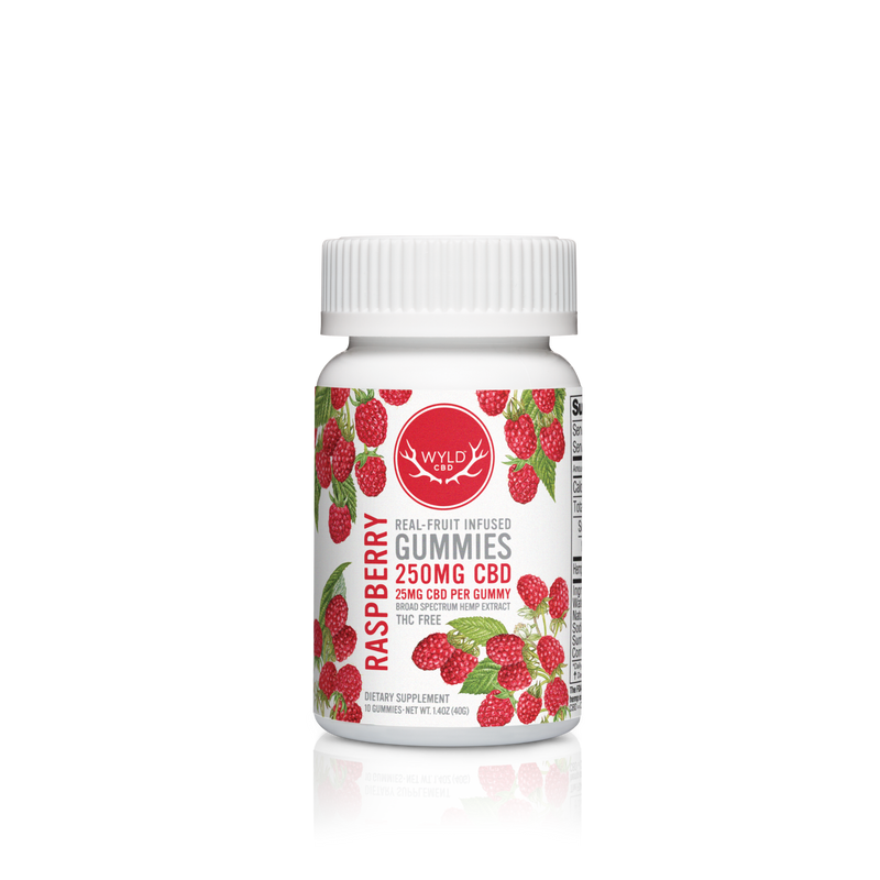 WYLD  CBD Real Fruit Infused CBD Gummies (50MG - 1000MG) - Headshop.com