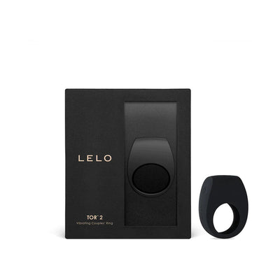 LELO TOR 2 Rechargeable Vibrating Cockring Black