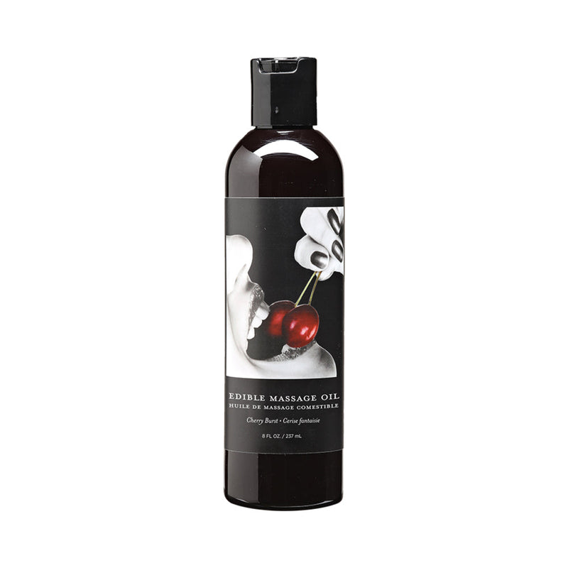 Earthly Body Edible Massage Lotion Cherry 8 oz. - Headshop.com