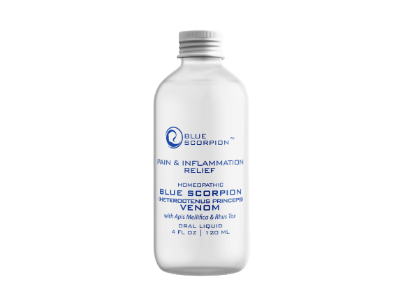 Blue Scorpion Pain and Inflammation Relief drops - Headshop.com