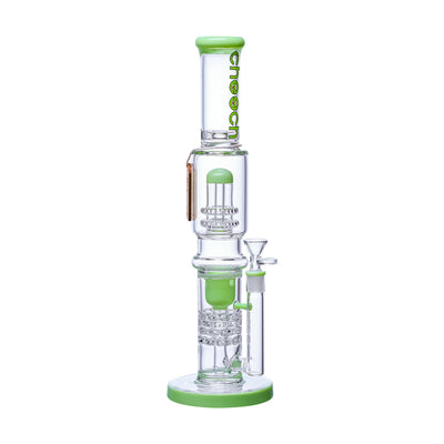 Cheech Glass 16" Shower Head Recycler Water Pipe - Headshop.com