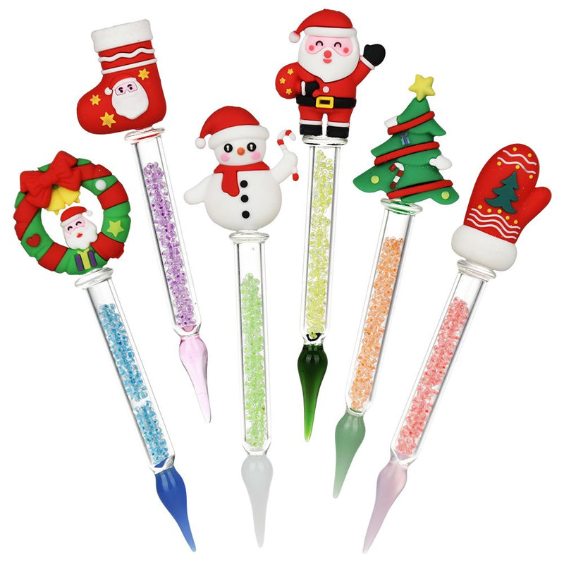 Christmas Collection Glow In The Dark Dab Tool - 6.75" / 6ct