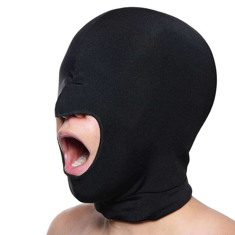 Masters Façade Spandex Hood With Mouth Hole (Black)