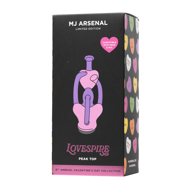 MJ Arsenal Lovespire Puffco Peak Top Valentine&