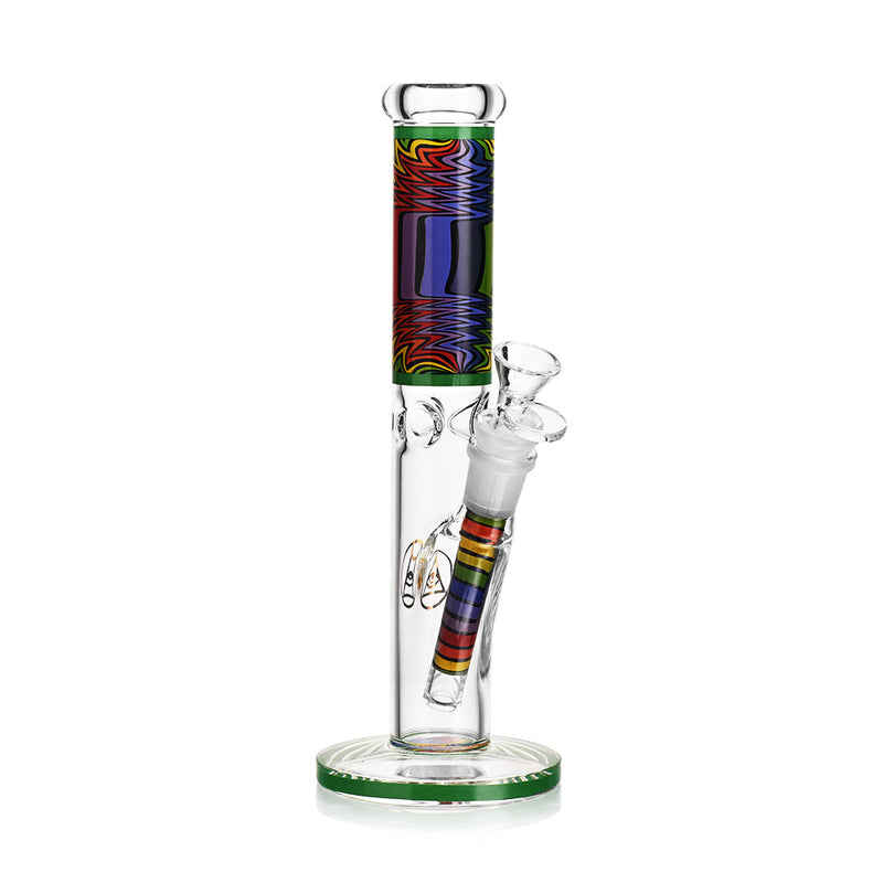 Ritual Smoke - Prism 10" Glass Straight Tube - Emerald - Headshop.com