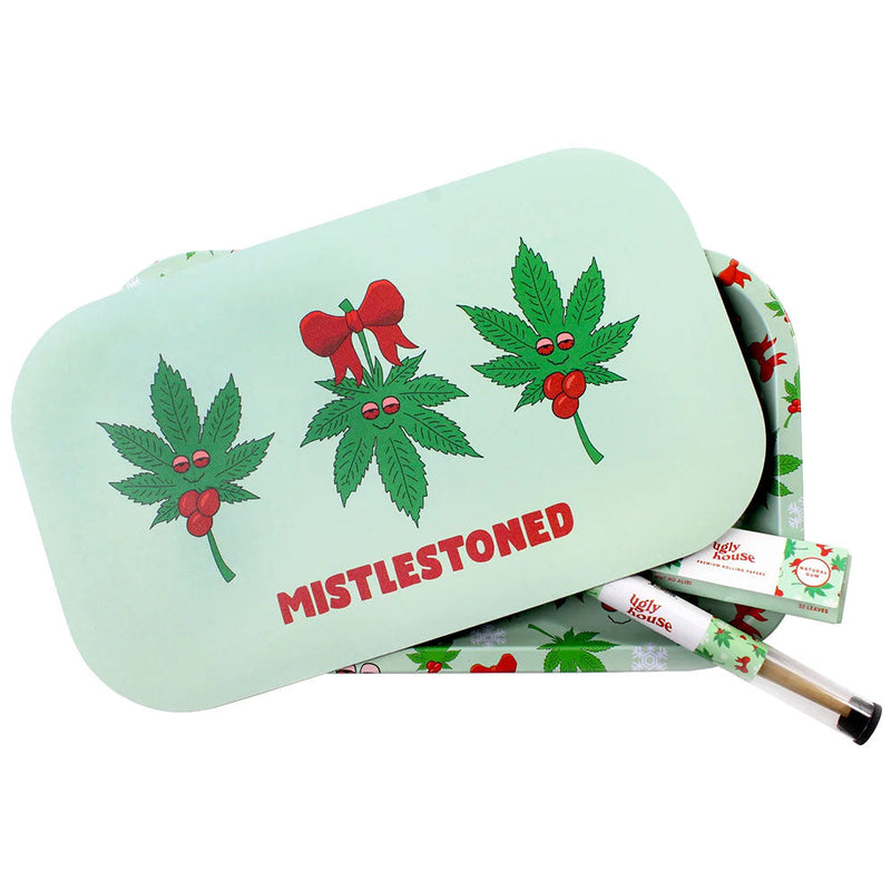 Ugly House Rolling Tray Bundle - Mistlestoned / 10"x6" - Headshop.com