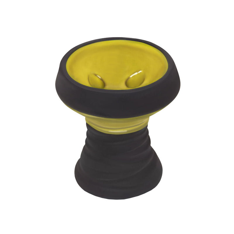 BYO BlackStone 2 Tone Luxury Hookah Bowl - Colors Vary - Headshop.com