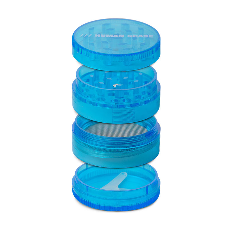 Human Grade Plastic 2" Grinder 24 pcs - Headshop.com