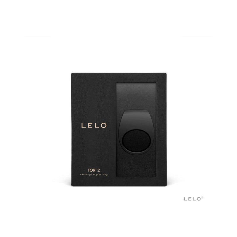 LELO TOR 2 Rechargeable Vibrating Cockring Black