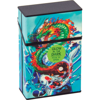 Fujima Glow Tattoo Cigarette Case Kingsize - Assorted - 12PC DISPLAY - Headshop.com