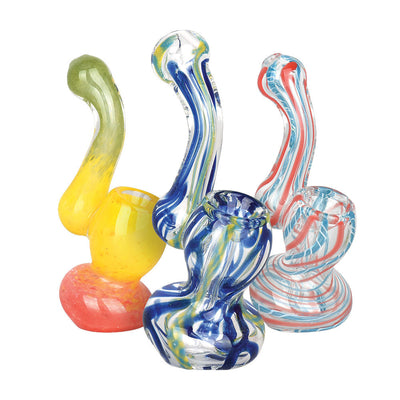 20PC BUNDLE - Mind Melter Mini Bubbler - 4.25"/Asst Colors - Headshop.com