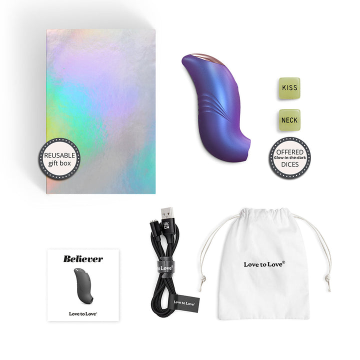 Love to Love Believer Iridescent Night - Headshop.com