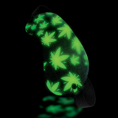 Stoner Vibes Chronic Collection Glow in the Dark Blindfold - Headshop.com