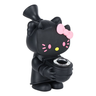 Hello Kitty Silicone Bubbler - 5.5" / Colors Vary