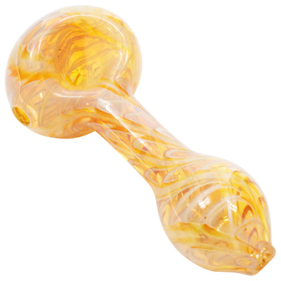 LA Pipes "Raker" Glass Spoon Pipe - Headshop.com