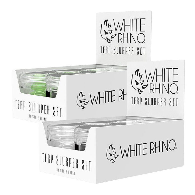 White Rhino Terp Slurper Marble Set | 3pc | 6ct Display - Headshop.com