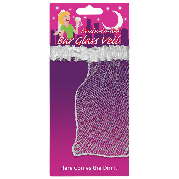 Bride To Be's Bar Glass Veil